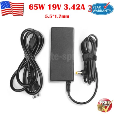 Cargador de CA 19V 3.42A 65W para Acer Aspire 5250 5253 5336 5349 5532 5534 5552 5560 Foto 1 de 4