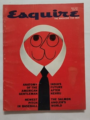 1960 May ESQUIRE Magazine For Men Vintage Anatomy American Gentleman (MH210) - Image 1 of 3