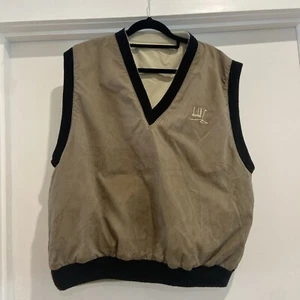 Dunhill Golf Vest Pullover | Size M | VINTAGE | 2 Internal Pockets - Picture 1 of 9