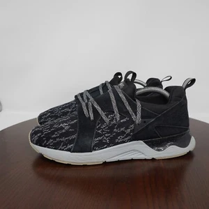 ASICS Tiger Gel-Lyte V Sanze Shoes Men's 9.5 Black Suede Athletic Sneakers H846N - Picture 1 of 17