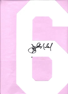 JOHN NILAND SIGNED WHITE COWBOYS JERSEY NUMBER #6 - Picture 1 of 1