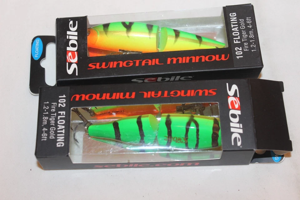 SEBILE-SWINGTAIL MINNOW-FLOATING-102mm-17,7g-NEU - Bild 1 von 2