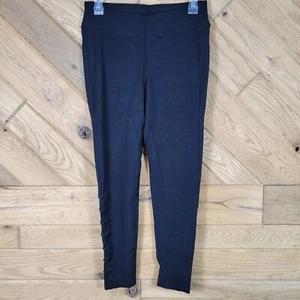 Rock & Republic Womens Jegging Ankle Pull On Pants Lace Up Eyelet Stretch Size M - Picture 1 of 7
