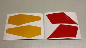 Juego de 4 reflectores de túnel delanteros y traseros para moto de nieve Ski-Doo REV XP 08-19 - Imagen 1 de 1