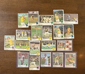 1973 TOPPS HOF WS LOT (20) A’s, REDS, PETE ROSE, JOHNNY BENCH, TONY PEREZ, MORE - Picture 1 of 2