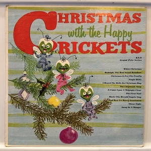 CHRISTMAS WITH THE HAPPY CRICKETS LP 1959 K-X9 Mono VG/VG+ - Picture 1 of 4
