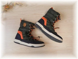 H&M Jungen Schuhe gefütterte leichte Stoff- Stiefel gut biegsam Gr. 32 - Bild 1 von 7