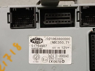 51754987 centralina check control per LANCIA MUSA (350 ) 1.3 D MULTIJET 5378362 - Immagine 1 di 3