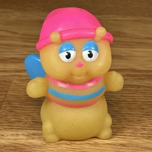 Figura de colección Glo Worm Bug Friends marioneta de dedo 1985 Hasbro brilla en la oscuridad - Imagen 1 de 6