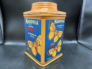 Oneida Vintage Label Collection Mariposa Butterfly Ceramic Canister - Picture 1 of 14