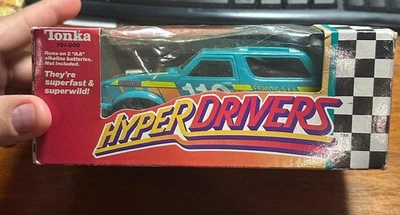 Vintage Tonka Hyper Drivers Frantic 4x4 701-000 1989 Estate Find / Damaged Box - Image 1 of 4