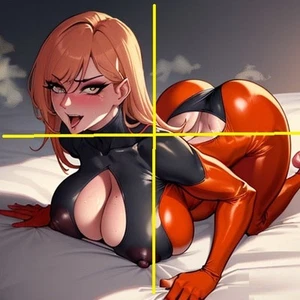 D&D Fantasy Hentai Anime Manga Evil Succubus 5x7 Print in Hard Sleeve (AN14a) - Picture 1 of 1
