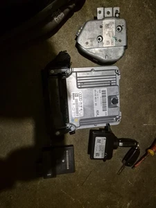 Motorsteuergerät Audi A6 C6 2008 3.0tdi 0281013885 4F0907401C 4F0910409A Kit - Bild 1 von 6