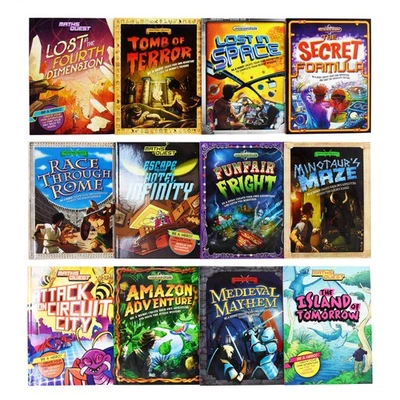 Quest Adventure Science Maths and History 12 Books Collection - Age 7+ - PB - Image 1 of 3