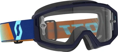 Scott Usa Split OTG Goggles (One Size Fits Most, Royal Blue/Orange / Clear Works - Image 1 of 3
