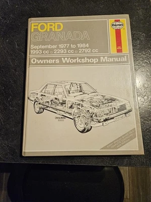 Haynes Owners Workshop Manual Ford Granada 1977 - 1985(#3)  - Image 1 of 4