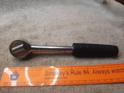 Wright Tools 3/8" Drive Ratchet #3400 agarre suave hecho en EE. UU. Herramientas de colección Foto 1 de 4