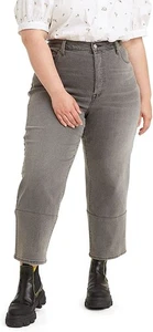 Levis Damen Jeans Hose Grau Grey High Rise Straight Gr. 16 39 x 27 - Bild 1 von 11