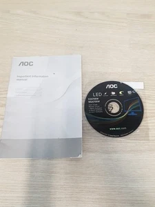 AOC E2470SW/ M2470SW Monitor Software & User Guide CD - Unit Only - Picture 1 of 7