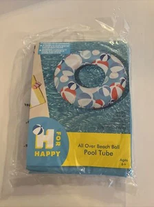 H for Happy Inflatable Beach Ball Pool Tube Float Rings Durable New - Picture 1 of 4