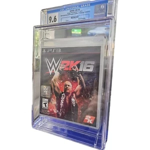 WWE 2K16 (PlayStation 3, PS3, 2015) CGC Graded 9.6 - Picture 1 of 2