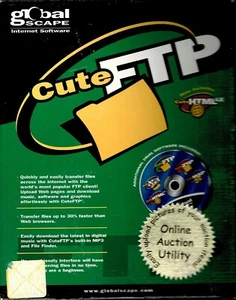 CuteFTP Version 4 Pc CIB File Transfer Protocol Client Upload Web Pages Software - Picture 1 of 4