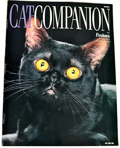 Vintage 1989 Cat Companion Magazine From Friskies Black Cat - Bild 1 von 11