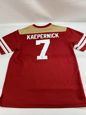 Рубашка женская Colin Kaepernick San Francisco 49ers размер M Majestic NFL - Изображение 1 из 4