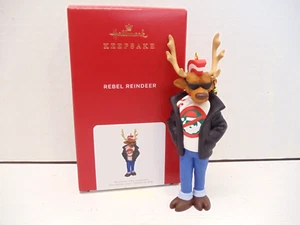 2021 Hallmark "Rebel Reindeer" Limited Edition Ornament New - Picture 1 of 3