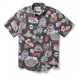 Reyn Men's 2025 MLB® SAN FRANCISCO GIANTS SCENIC PERFORMANCE BUTTON FRONT,#6800 - Picture 1 of 3
