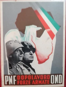 DE MARTINO PNF OND Dopolavoro Forze Armate WWII PC Circa 1940 - Imagen 1 de 2
