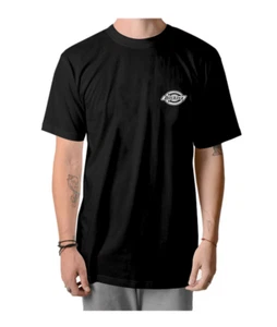 Dickies Mens Logo Graphic T-Shirt Black - Picture 1 of 2