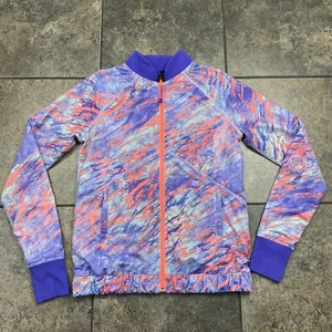 Girl’s ivivva Full Zip Athletic Style Reversible Jacket Size 14 - Picture 1 of 9
