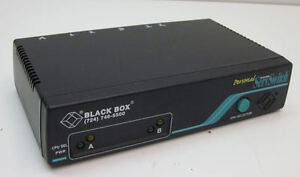 Black Box SW625A-R2 Personal ServSwitch KVM Switch, Two Port