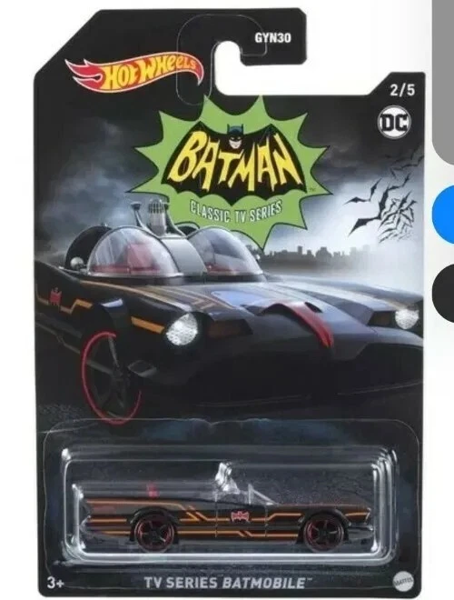 Hot Wheels Batman Set 5 GYN30 Mint non Ouvert & Emballé En Protection Étuis