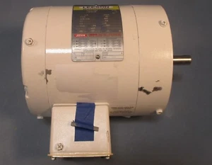 Leeson 113649.00 Washguard Motor C6T17VC5H 1/4 HP 3 Ph 1725 RPM 208/230/460 V - Picture 1 of 11