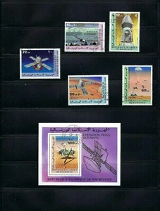 MARTE - VICHINGO - APOLLO - SUYUZ - SPAZIO DELLA MAURITANIA {5 +S/FOGLIO} - Foto 1 di 1