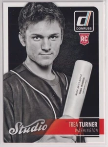 2016 Donruss Studio #S7 Trea Turner radiocomandato - Foto 1 di 1