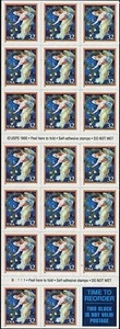 #3012a - Holiday Greetings Midnight Angel - Booklet Pane of 20 MNH Perfect!!! - Picture 1 of 1