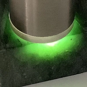 Sibirische Jadeplatte grüner Nephrit Jadestein Sayan Berg Sibirien #19 - Bild 1 von 12