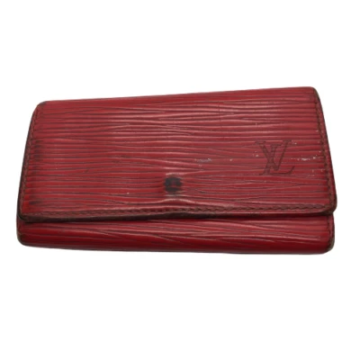 Louis Vuitton Red Epi Leather 4 Key Case - Some Flaws - Image 1 of 4