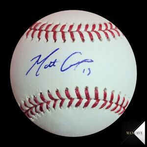 2021 Matt Carpenter Autograph Signed Baseball ROMLB St Louis Cardinals / Yankees
