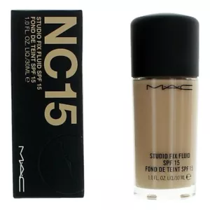 M.A.C MAC Foundation Studio Fix SPF15, NC15, 1.02 Fl Oz - Picture 1 of 4