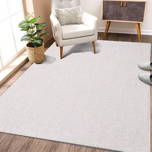 Zacoo Modern 8'x10' Beige Area Rug, Machine Washable, Non Slip, Stain Resista... - Picture 1 of 8