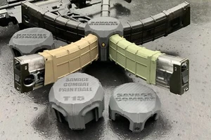SAVAGE COMBAT T15 PENTAGON MAGAZINE COUPLER 5 MAG HOLDER - Picture 1 of 22