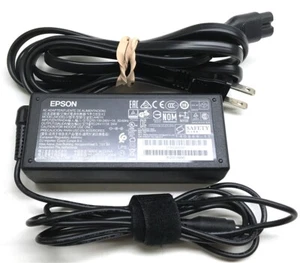 Genuine Epson Printer Scanner AC Adapter Power Supply A461H 24V 1A 24W - Picture 1 of 3