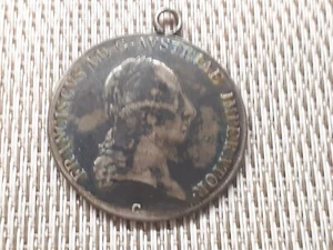 Originaler Taler 1819 A  Franz Henkel f. Uhrkette ... Anhänger Silber W/23/1827 - Imagen 1 de 2