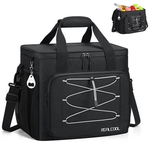Soft Cooler Bag 35/45Can Collapsible Cooler Insulated Leak Proof Large Lunch ... - Picture 1 of 9