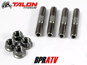 08–14 Yamaha Raptor 700 R Titanium Exhaust Stud Bolt Kit Replaces 95612-08625-00 - Picture 1 of 24