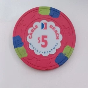 Cable Beach Casino $1 Chip Bahamasi - Bild 1 von 1